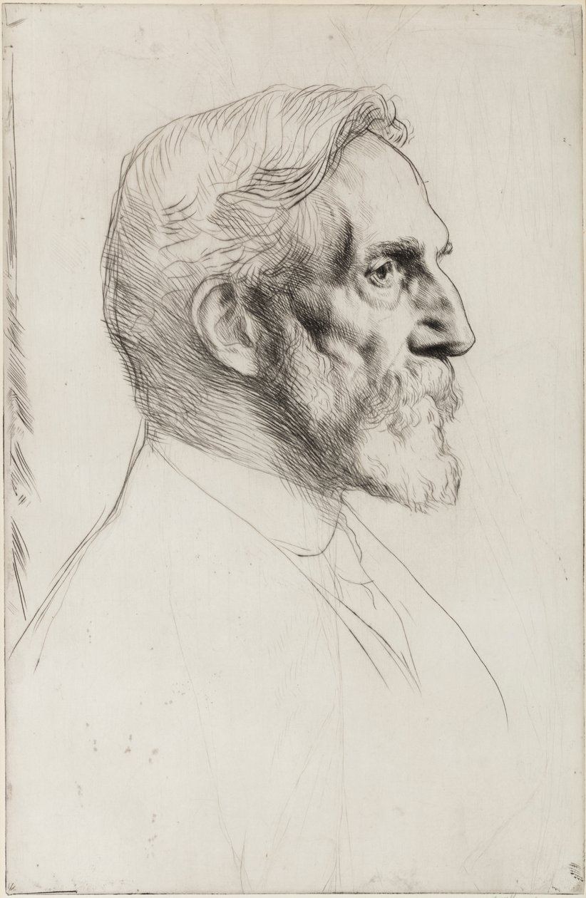 Philip Norman portréja alkotó: William Strang