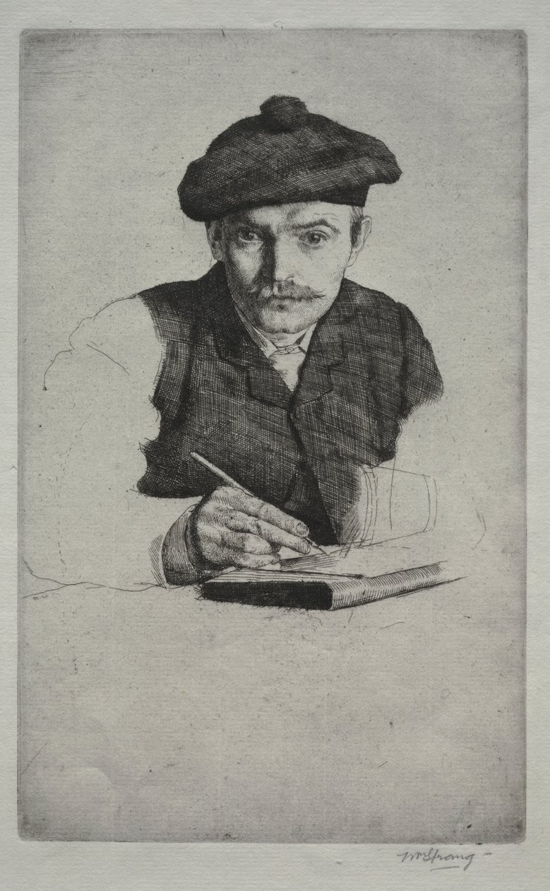 Önarckép alkotó: William Strang