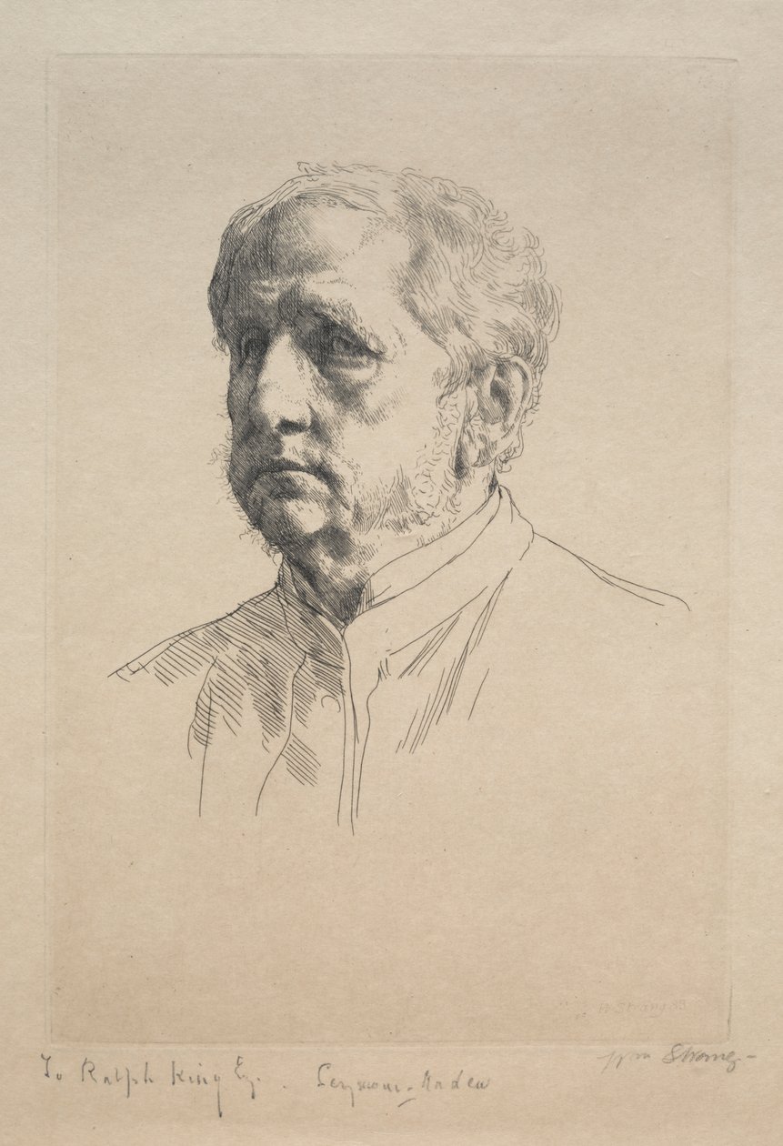 Sir Francis Seymour Haden alkotó: William Strang