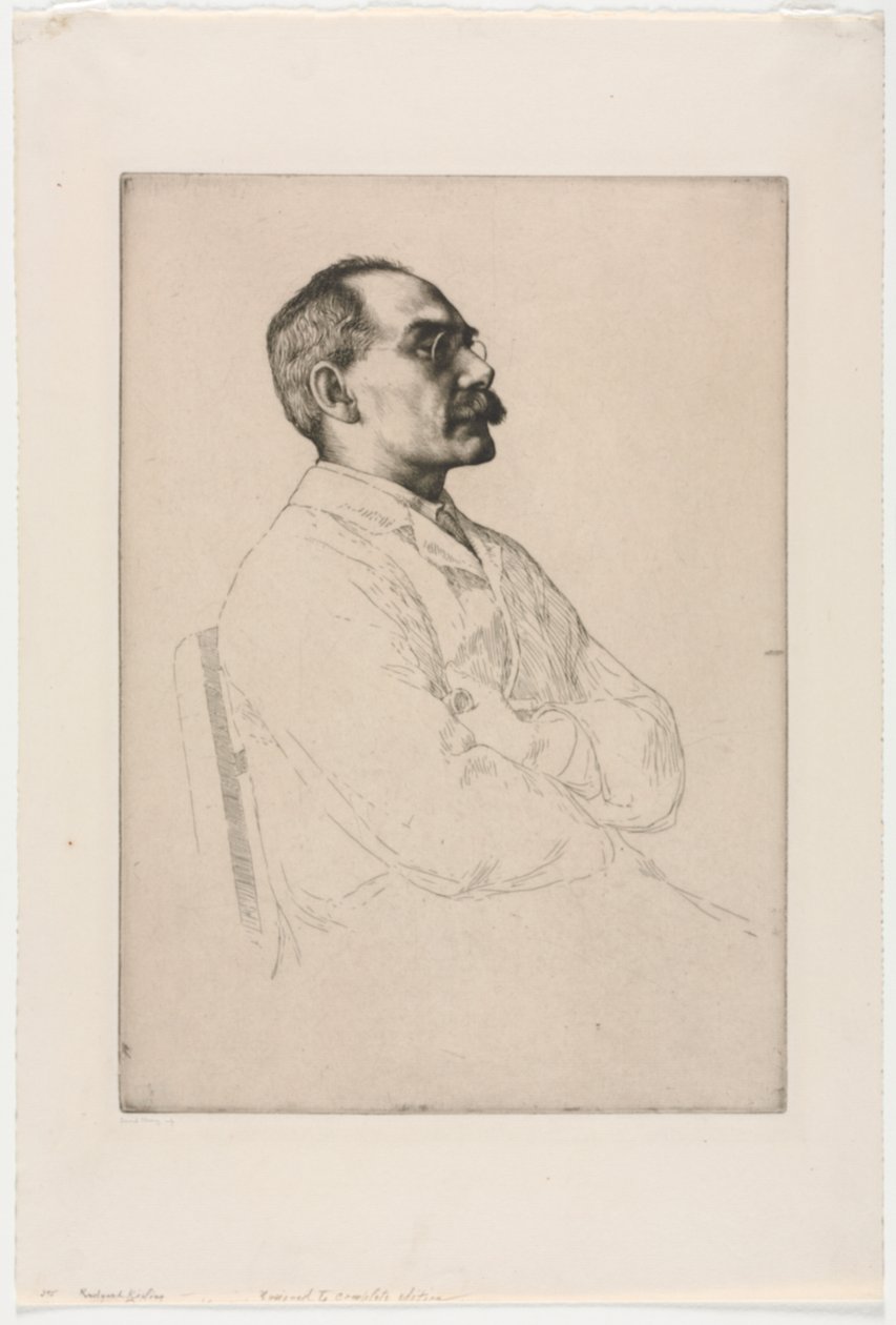 Sir Rudyard Kipling alkotó: William Strang