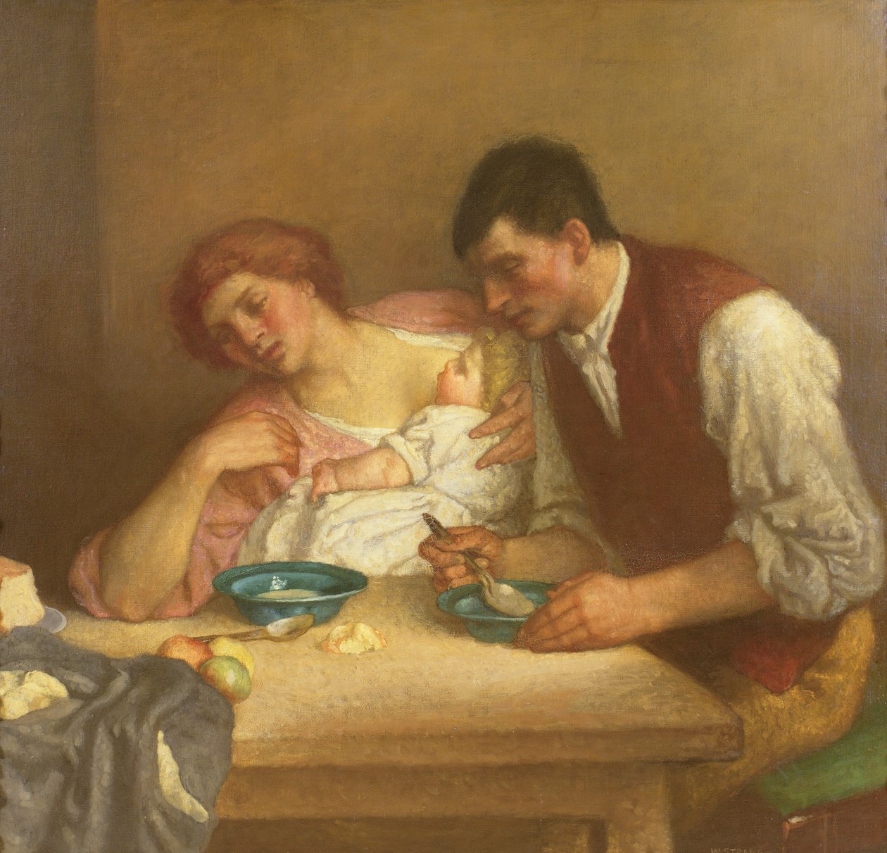 Vacsoraidő alkotó: William Strang