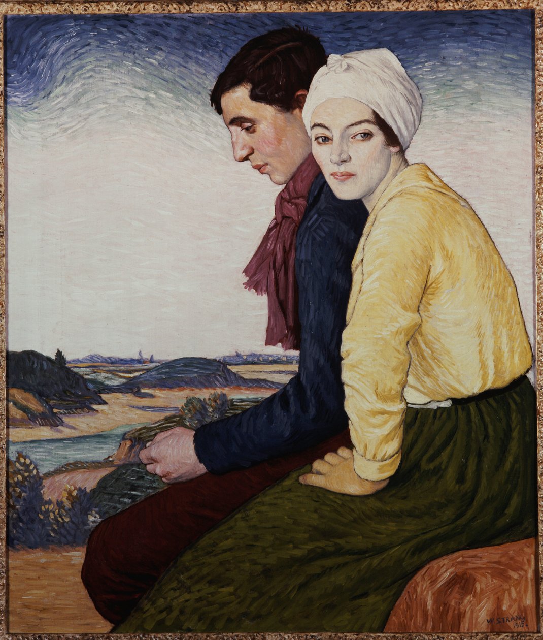 A találkozó helye, 1915 alkotó: William Strang