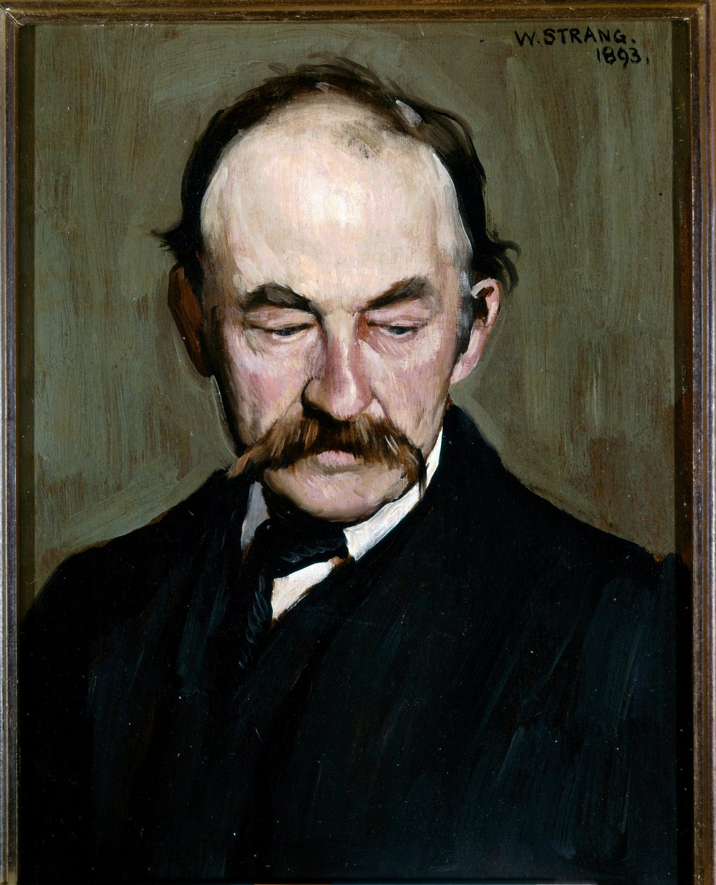 Thomas HARDY , Portré 1893 (olaj, tábla) alkotó: William Strang