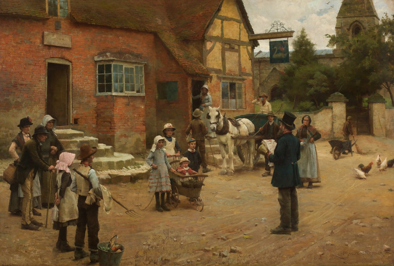 O Yez, O Yez alkotó: William Teulon Blandford Fletcher