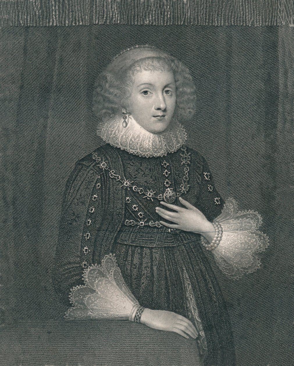Mary Sidney, Pembroke grófnője, 19. század eleje. alkotó: William Thomas Fry