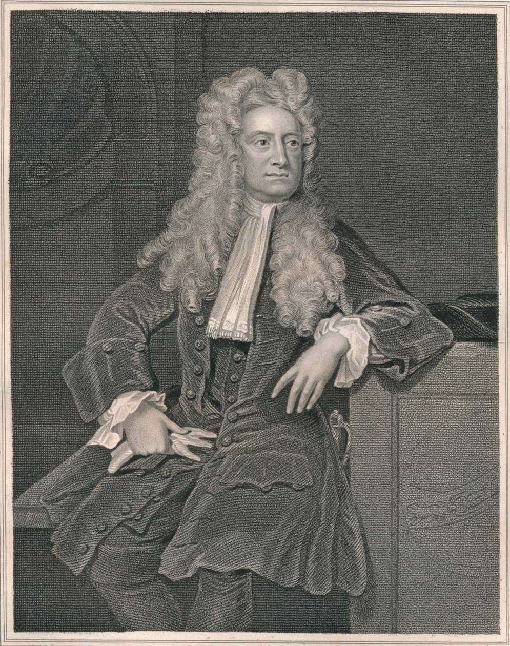 Sir Isaac Newton, 1700, 19. század eleje-közepe. alkotó: William Thomas Fry