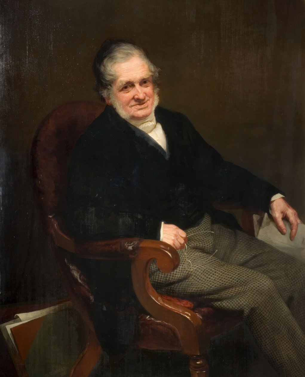 Samuel Lines portréja 1778-1863, 1863. alkotó: William Thomas Roden