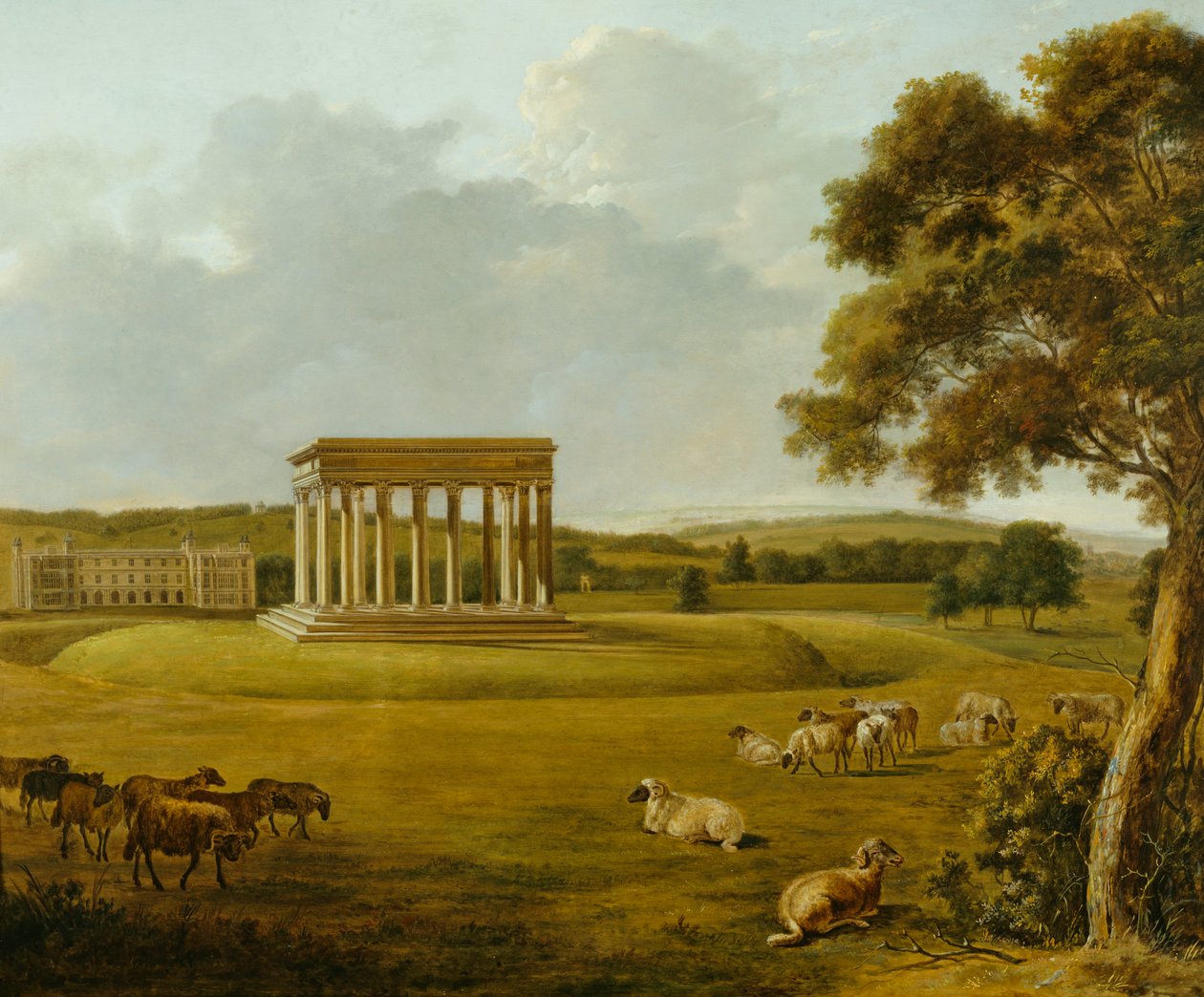 Audley End House, Saffron Walden, Essex, 18. század alkotó: William Tomkins
