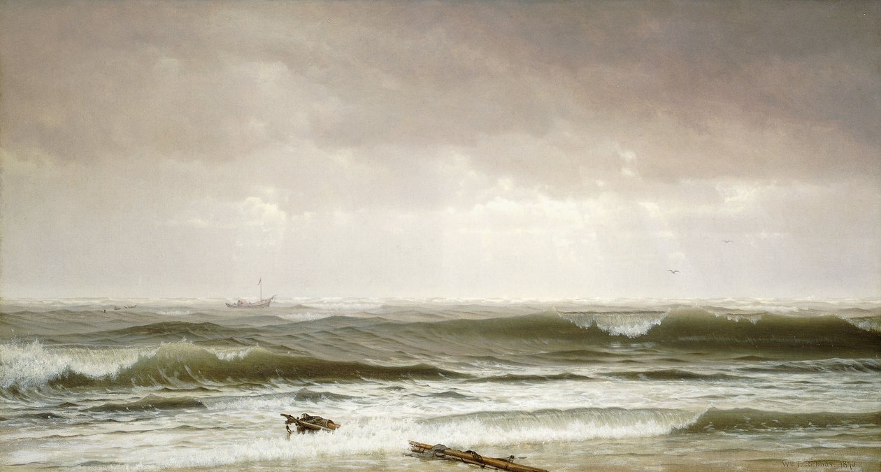 A part mentén, 1870 alkotó: William Trost Richards