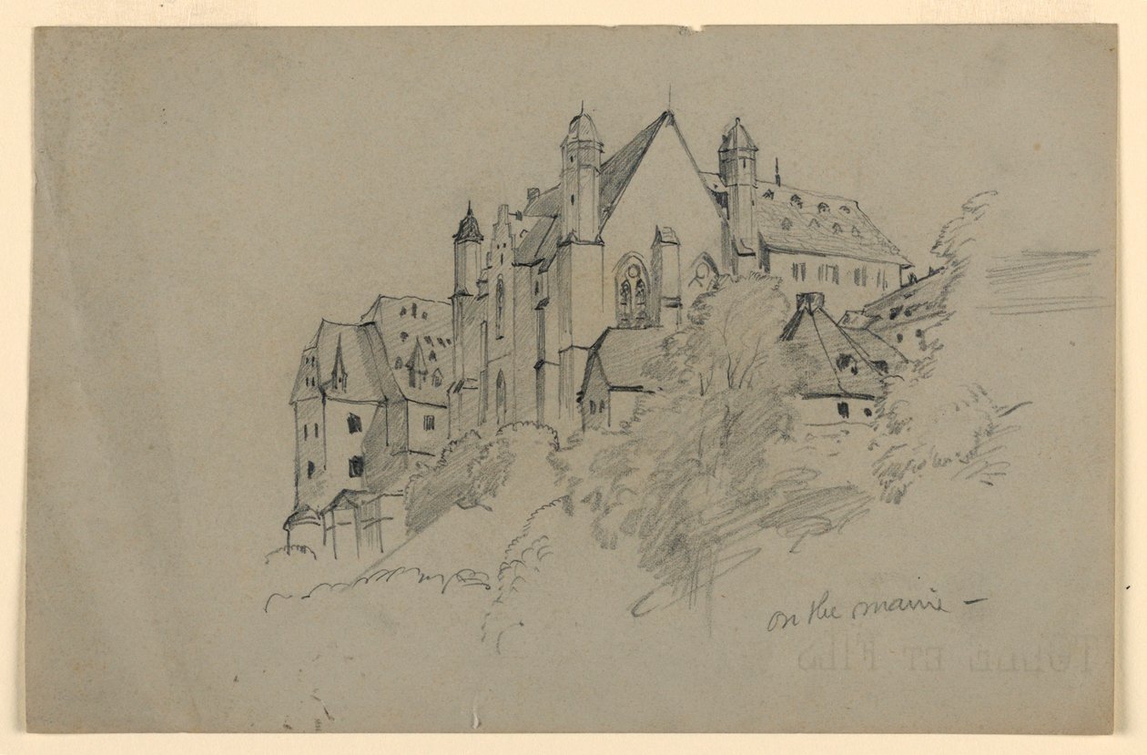 templom, Németország alkotó: William Trost Richards