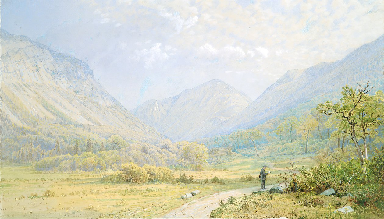Franconia Notch, New Hampshire, 1872. alkotó: William Trost Richards