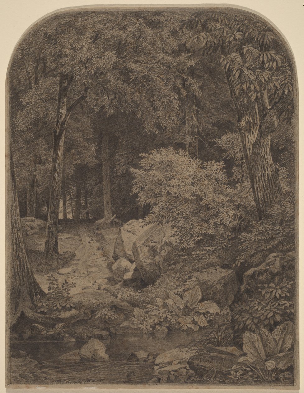 Tájkép alkotó: William Trost Richards