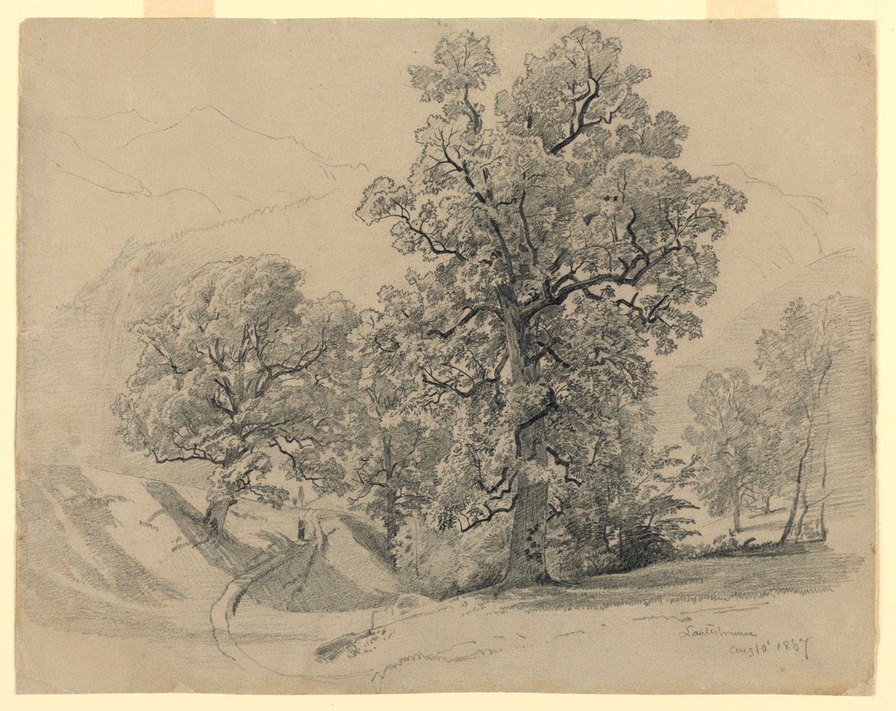 Táj, Lauterbrunnen, Svájc alkotó: William Trost Richards