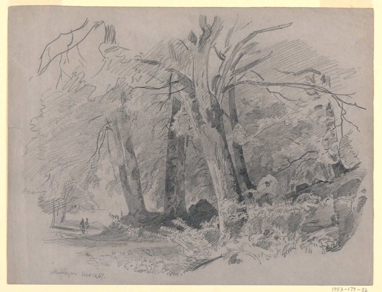 Táj, Meiringen, Svájc alkotó: William Trost Richards
