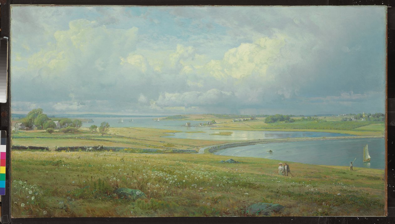 Mackerel Cove, Jamestown, Rhode Island, 1894 alkotó: William Trost Richards