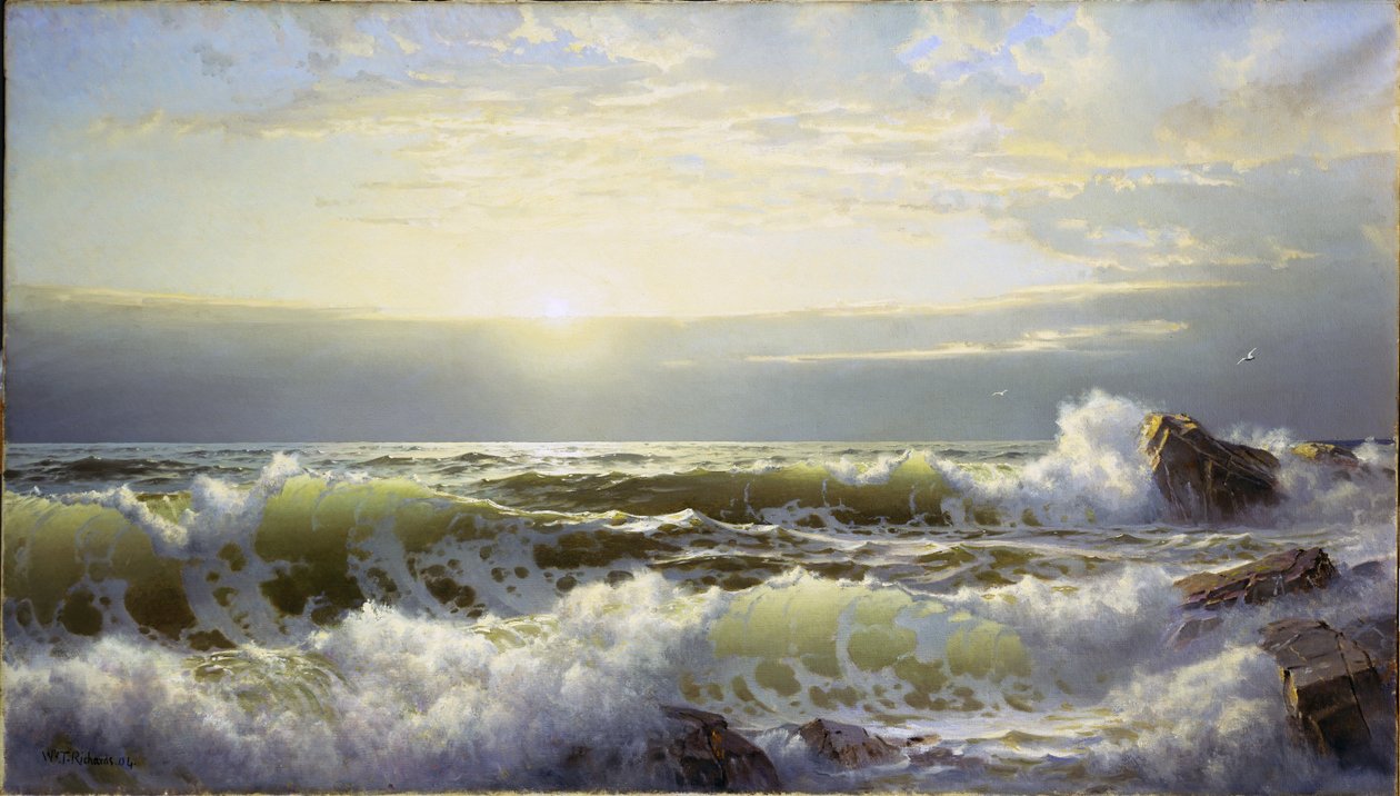 Connecticuton kívül, Newport, 1904 alkotó: William Trost Richards