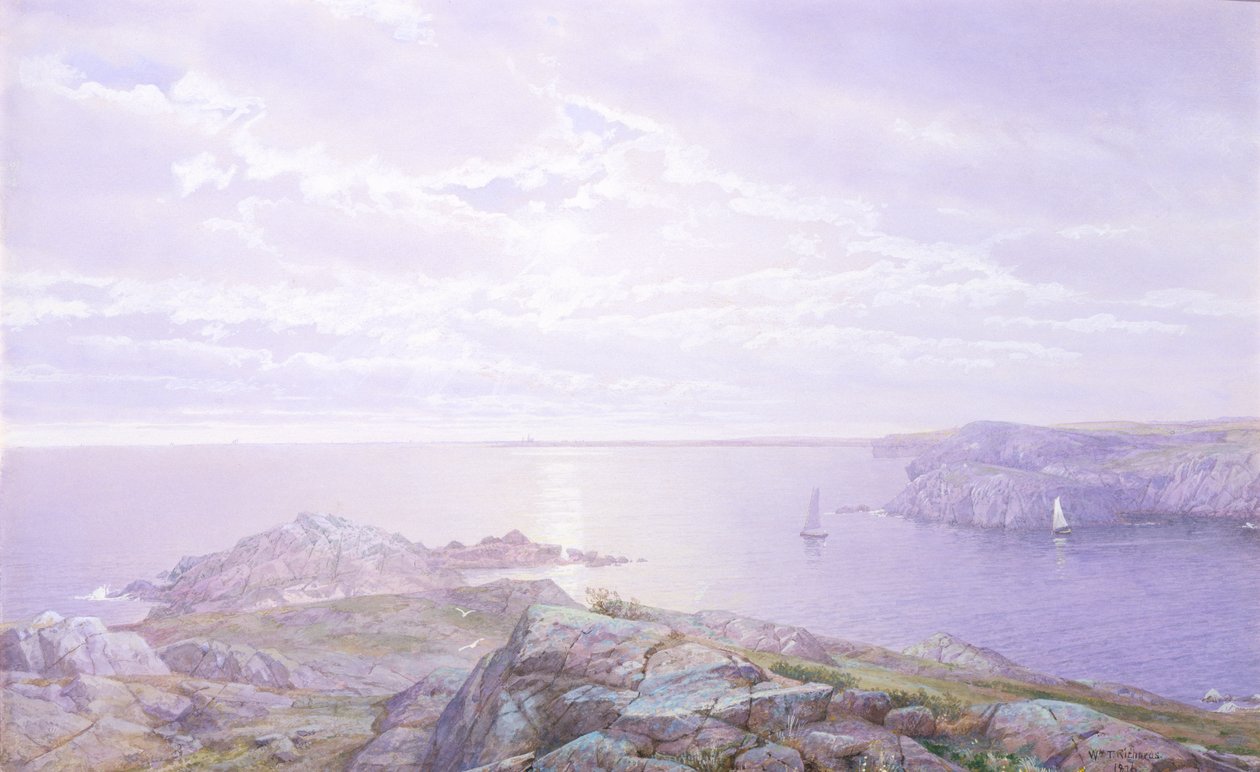 Rocky Cove, 1876. alkotó: William Trost Richards