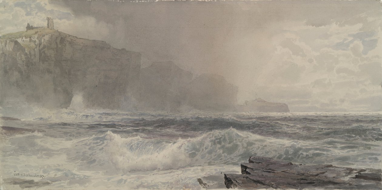Tenger és sziklák alkotó: William Trost Richards