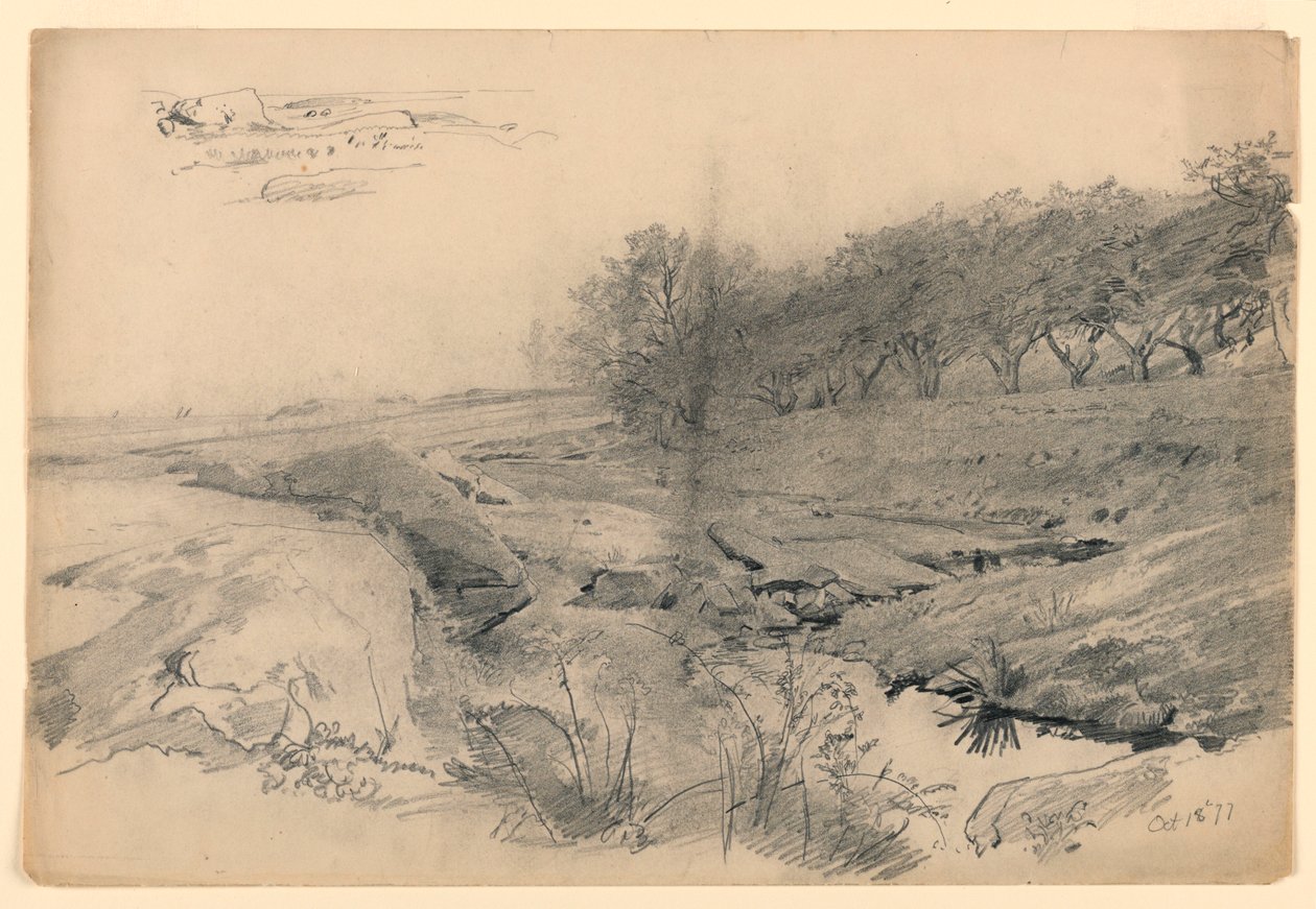 Seahore, Newport, RI alkotó: William Trost Richards