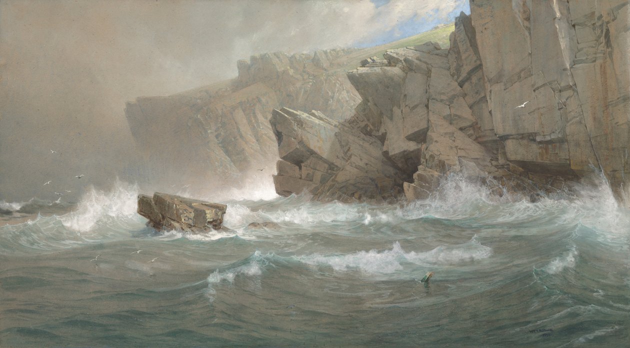 Délnyugati fok, Conanicut alkotó: William Trost Richards