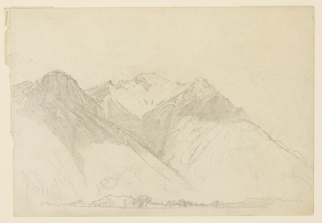 Tanulmány a tájról alkotó: William Trost Richards