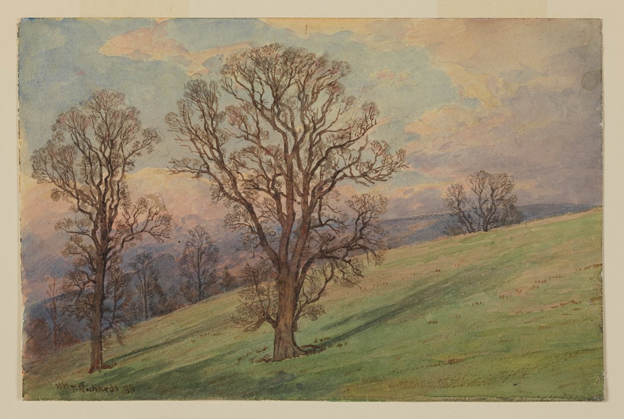 Study of Landscape, Chester County, PA alkotó: William Trost Richards