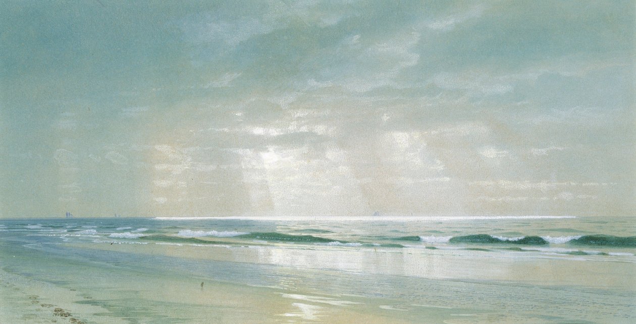 Hullámverés alkotó: William Trost Richards