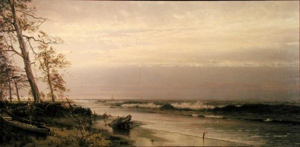 New Jersey partvidéke alkotó: William Trost Richards