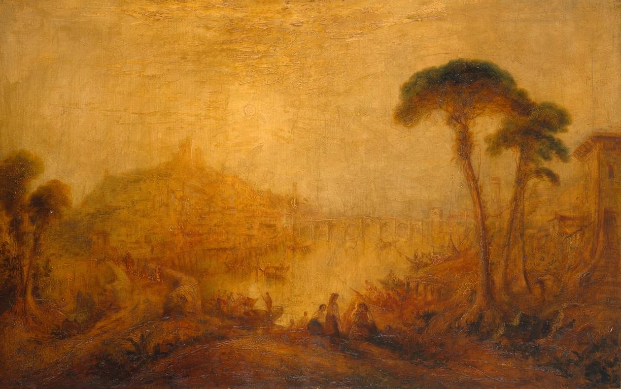 Ősi táj alakokkal alkotó: Joseph Mallord William Turner