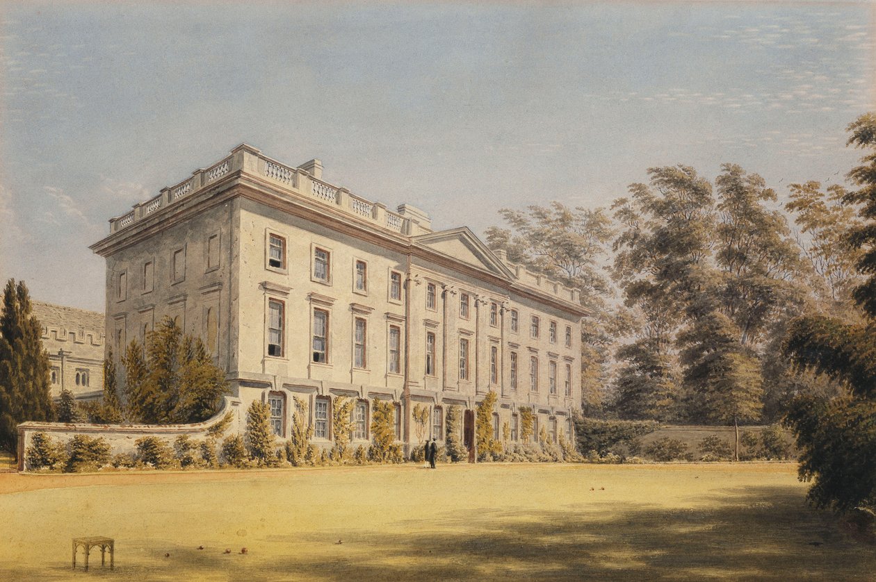 Corpus Christi College, Oxford, alkotó: Joseph Mallord William Turner