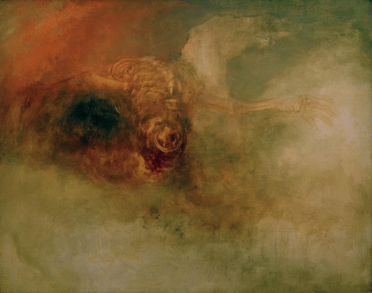 Halál sápadt lovon alkotó: Joseph Mallord William Turner