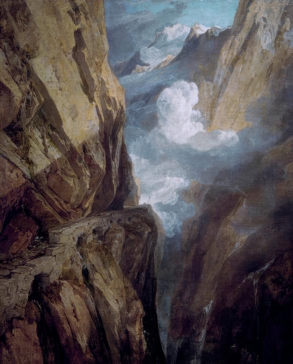 A St. Gotthard-hágó alkotó: Joseph Mallord William Turner