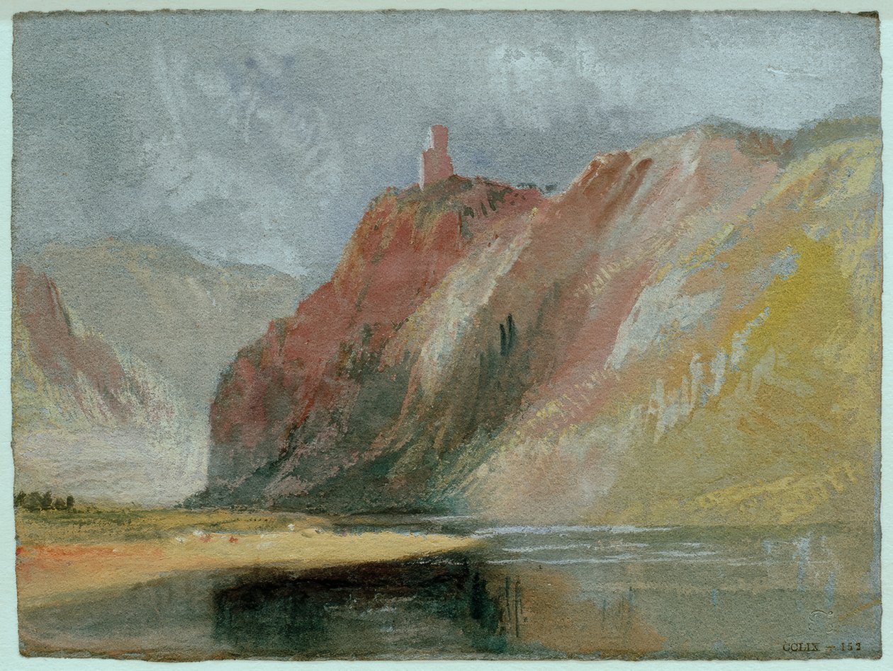 Die Klosterruine Wolf alkotó: Joseph Mallord William Turner