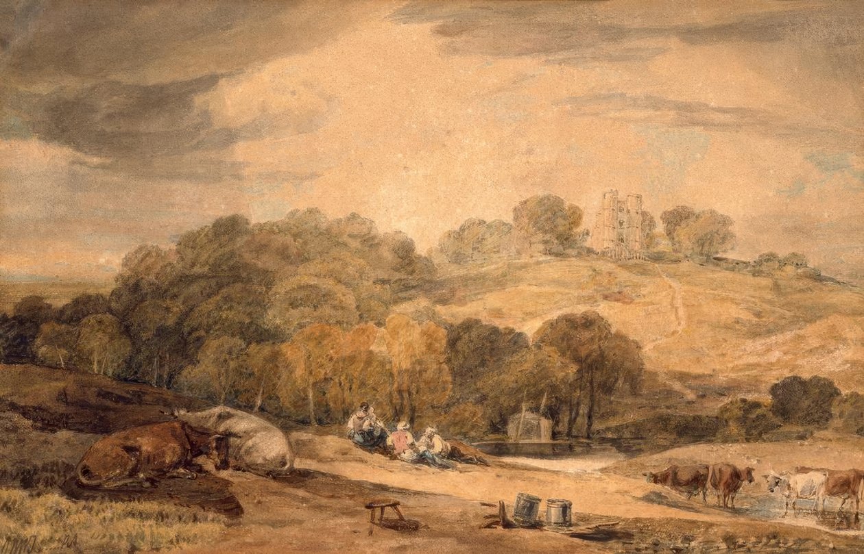 Donnington kastély, Newbury, Berkshire alkotó: Joseph Mallord William Turner