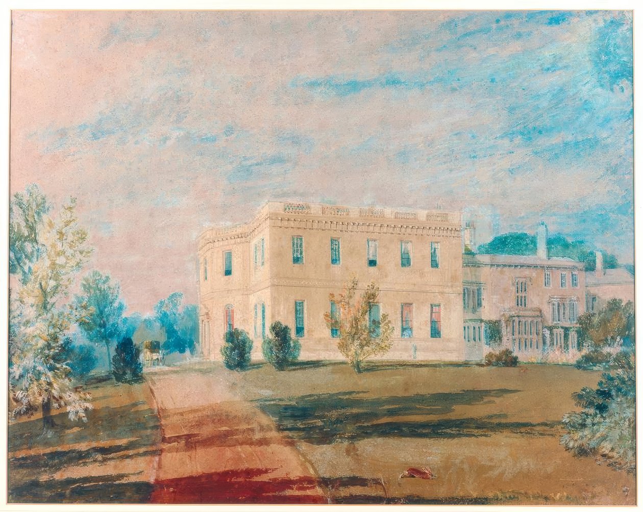 Farnley Hall keletről alkotó: Joseph Mallord William Turner