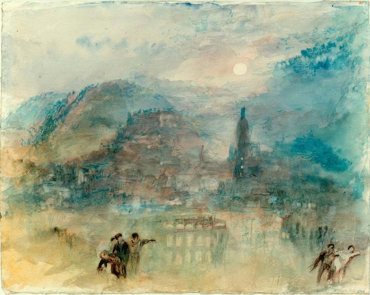 Heidelberg, holdfény alkotó: Joseph Mallord William Turner
