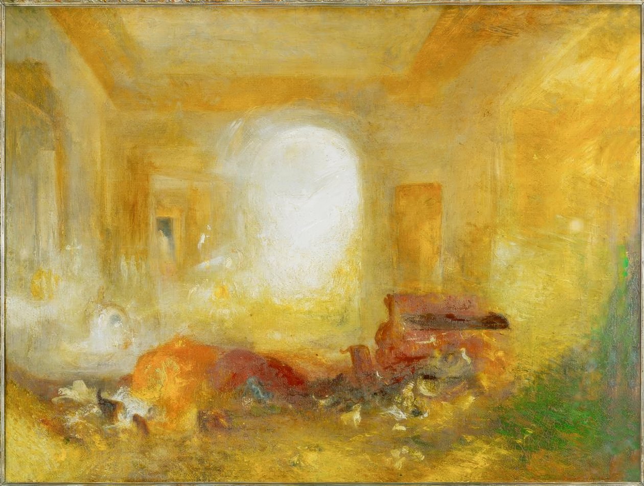 A Petworth belső terei alkotó: Joseph Mallord William Turner
