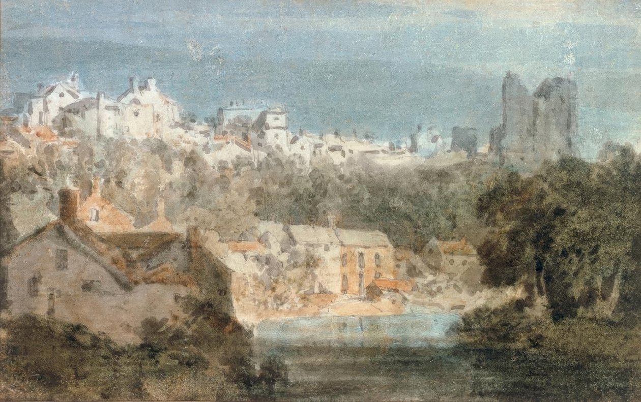 Knaresborough kastély, Yorkshire alkotó: Joseph Mallord William Turner