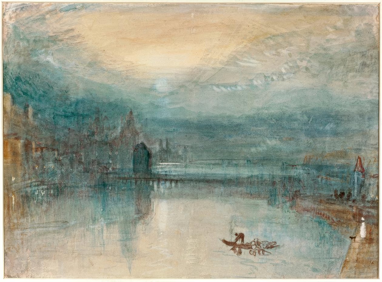 Luzern a Holdfénytől alkotó: Joseph Mallord William Turner
