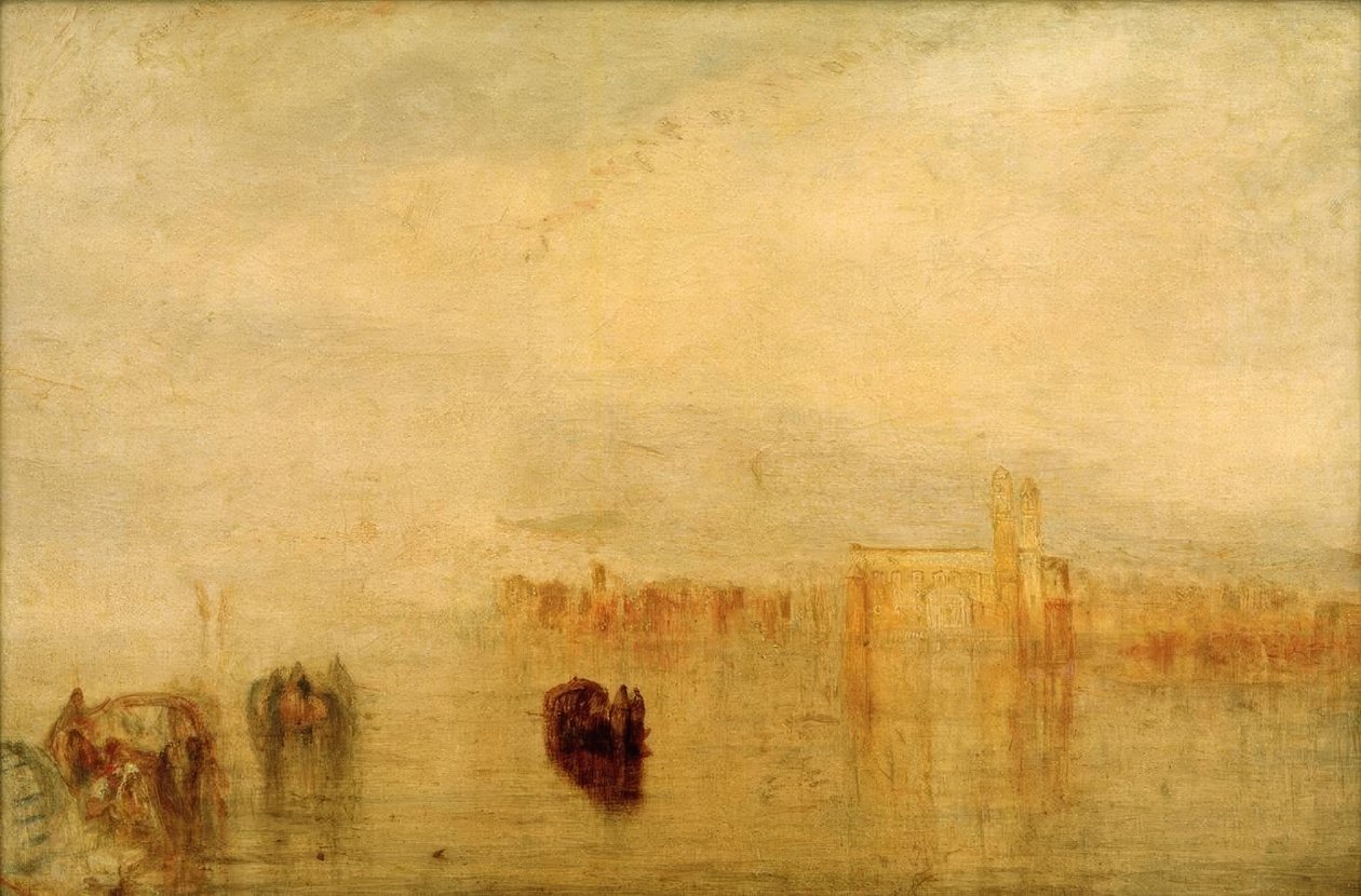 Visszatérve a bálról (Szent Márta) alkotó: Joseph Mallord William Turner