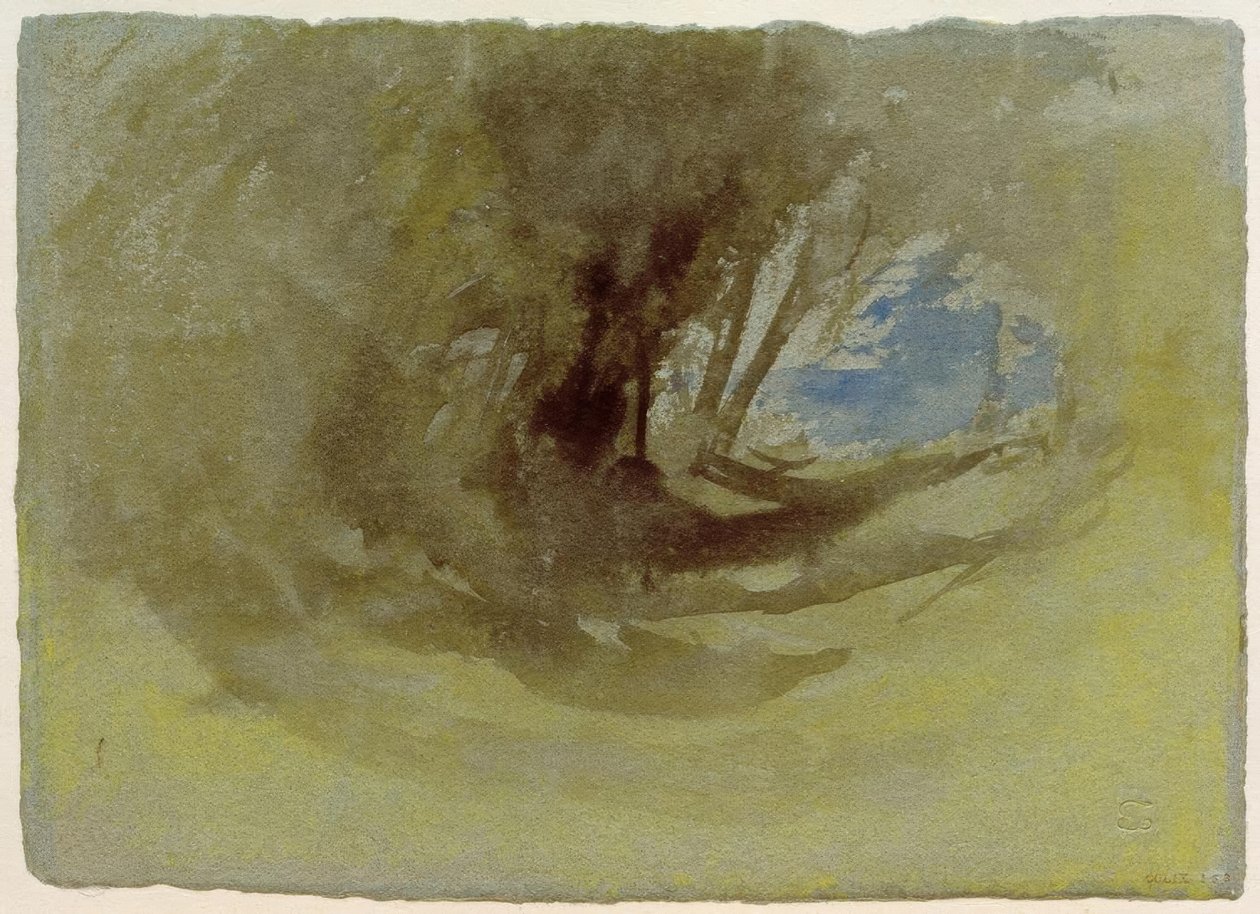 Jelenet a Meuse-ben vagy a Moselle-ban (?) alkotó: Joseph Mallord William Turner