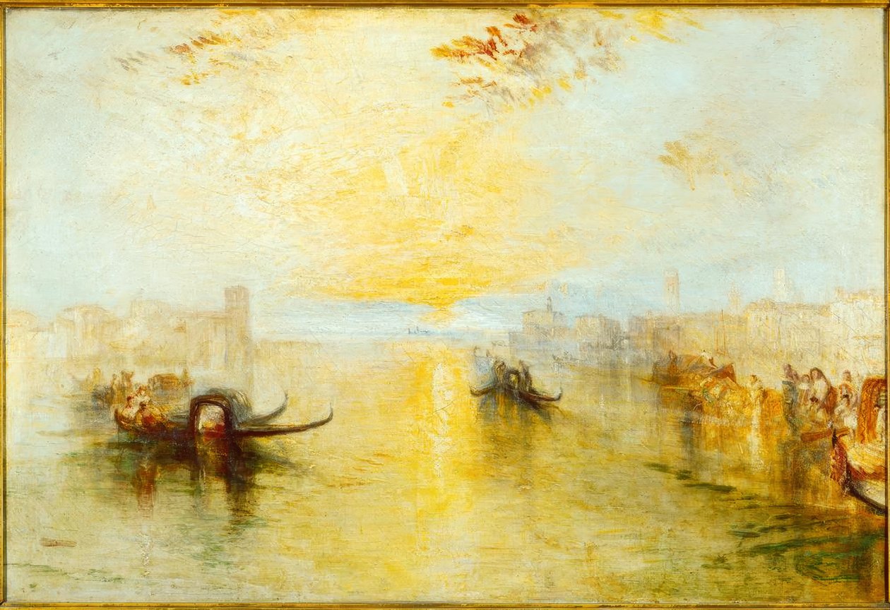 St. Benedetto, Fusina felé néz alkotó: Joseph Mallord William Turner