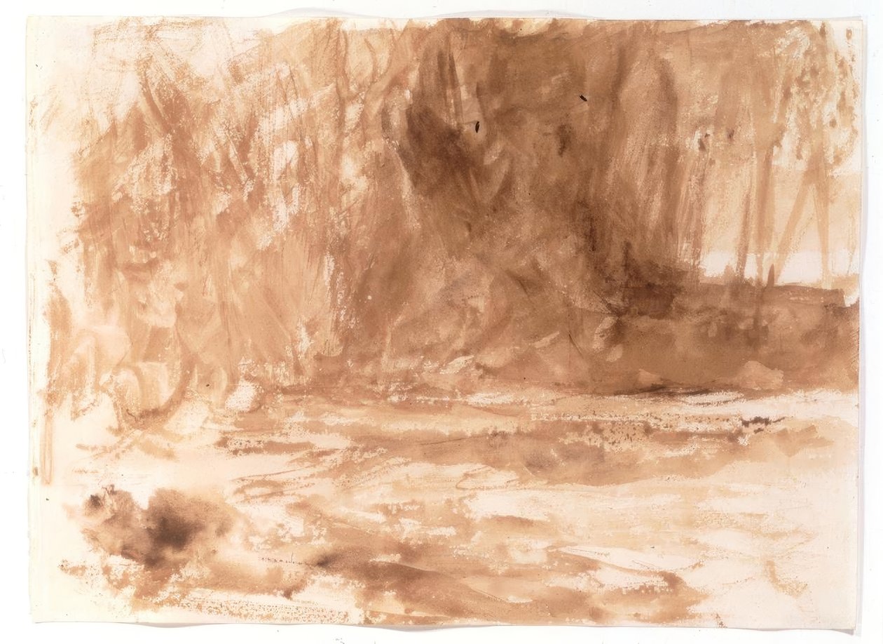 Tanulmány a Washburn folyóról, Yorkshire alkotó: Joseph Mallord William Turner