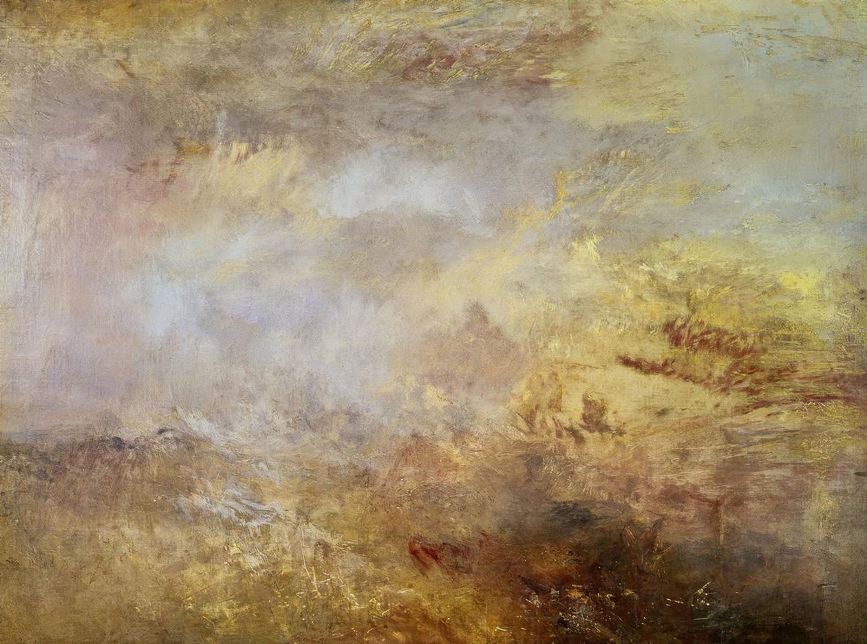 VIHAR A TENGEREN - XIX. SZÁZAD alkotó: Joseph Mallord William Turner