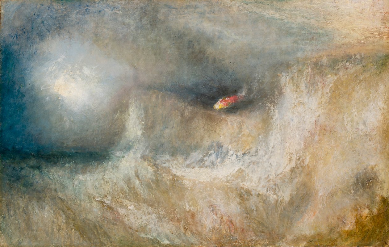 "The Beacon light", 1835-40 alkotó: Joseph Mallord William Turner