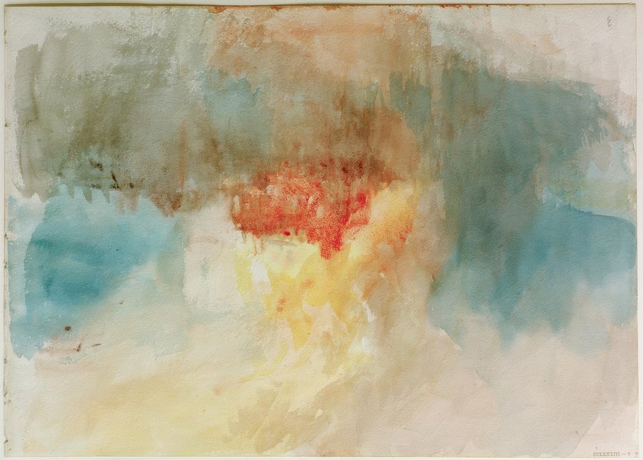 A Parlament házainak felgyújtása alkotó: Joseph Mallord William Turner