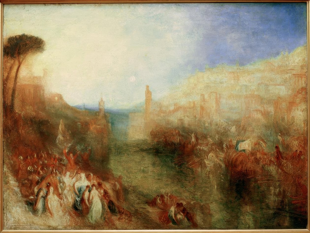A flotta indulása alkotó: Joseph Mallord William Turner
