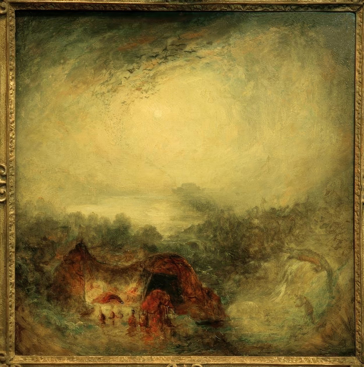Az özönvíz estéje alkotó: Joseph Mallord William Turner
