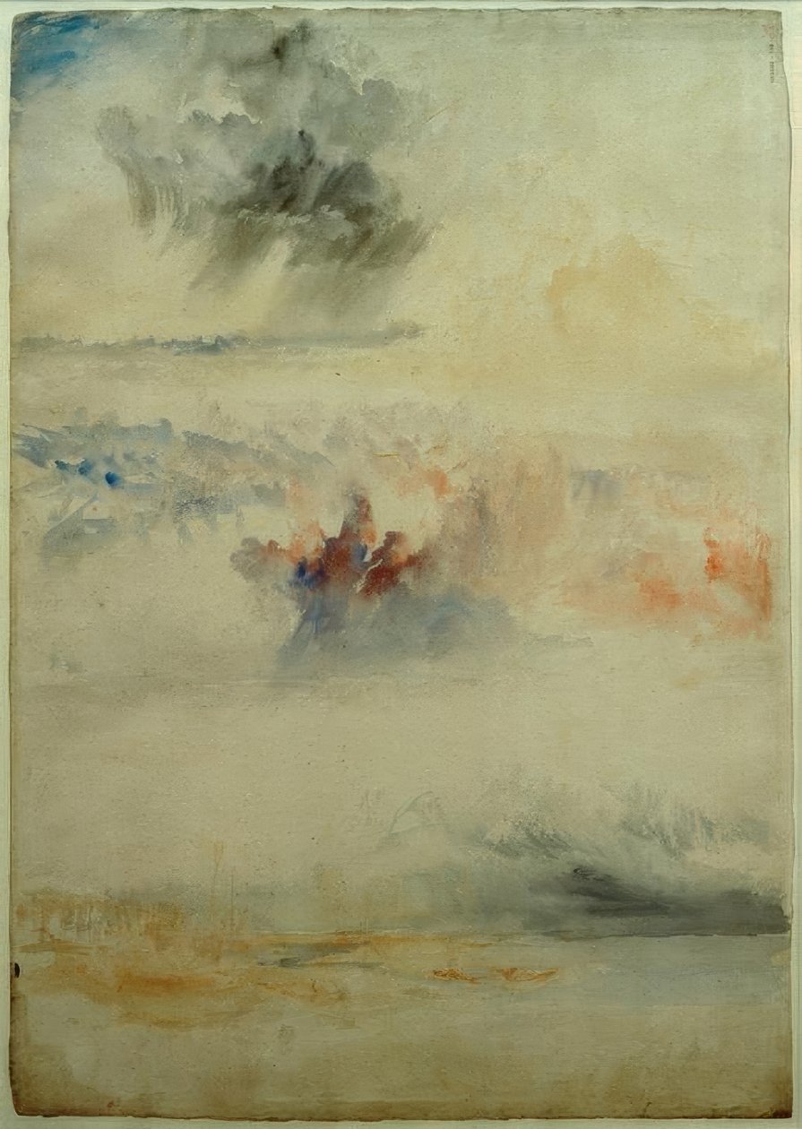 Három felhőtanulmány alkotó: Joseph Mallord William Turner