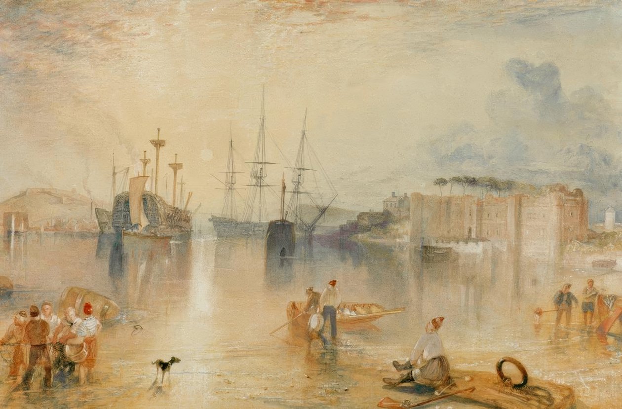 Upnor kastély alkotó: Joseph Mallord William Turner